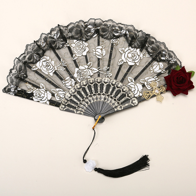女性レースハンドロリータゴシックファンタッセルビクトリア朝ヴ - Tassel Fringe Trim のレビューと価格