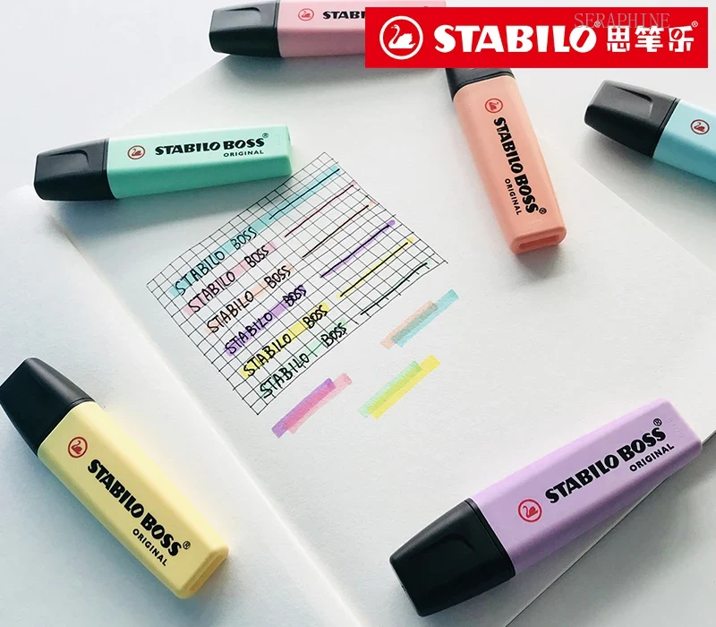 STABILO BOSS ORIGINAL パステルカラーの - Stabilo Marker Boss のレビューと価格