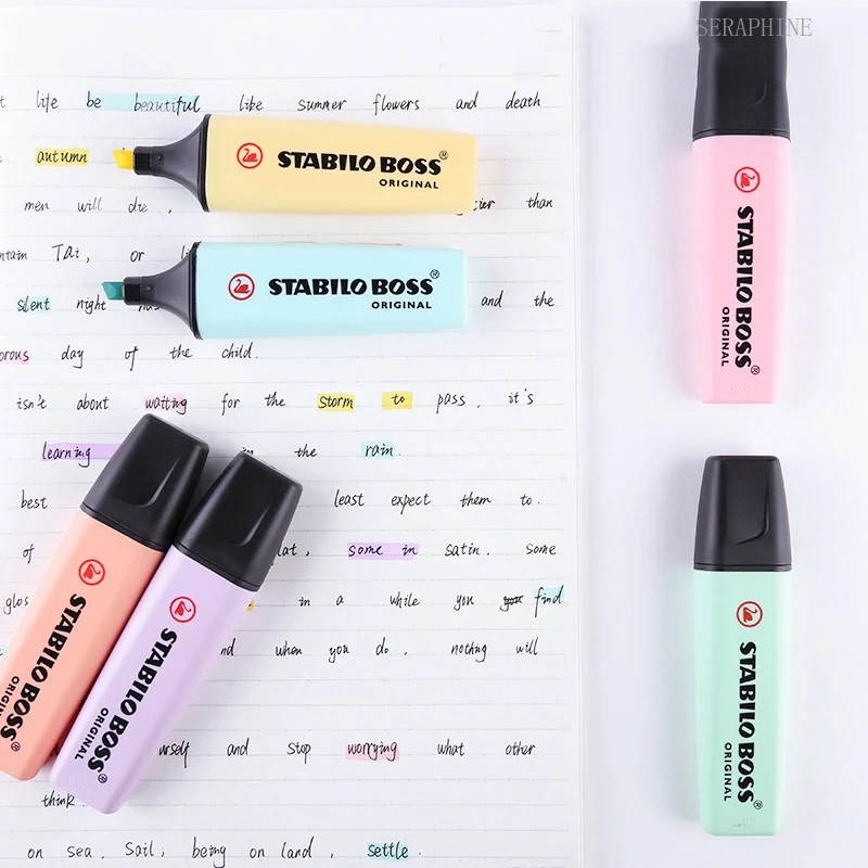 STABILO BOSS ORIGINAL パステルカラーの - Stabilo Marker Boss のレビューと価格