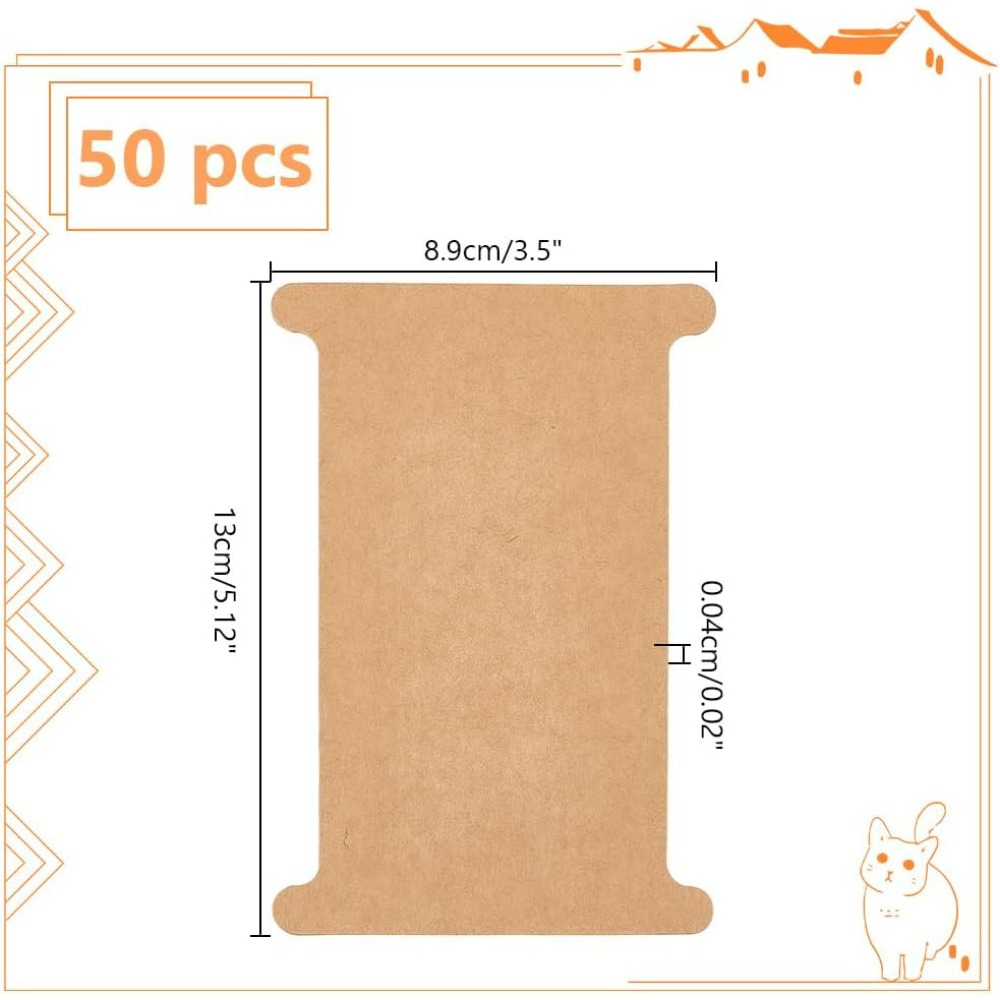 50 個リボン収納オーガナイザー段ボールリボンスプール刺繍フ - Organza Ribbon Spool のレビューと価格