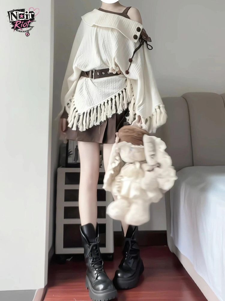 日本のヴィンテージモリケイ2点セット レディース フリンジト - Tassel Fringe Trim のレビューと価格