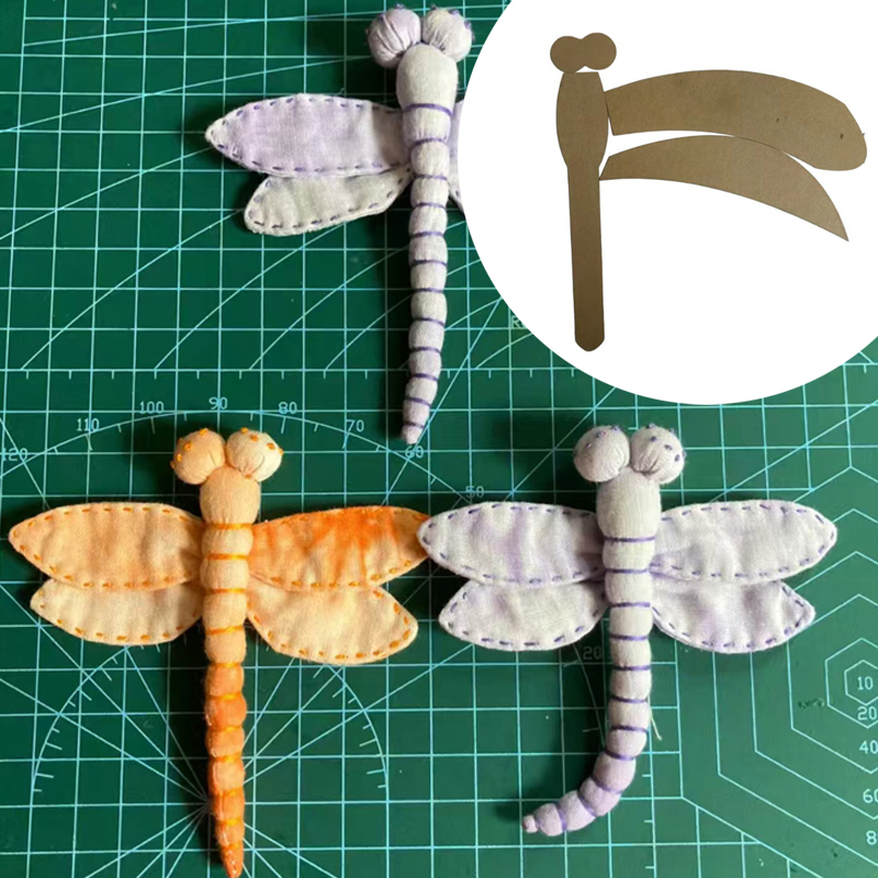 トンボキルティングテンプレート DIYクラフトに適した透明な - Embroidery Craft のレビューと価格